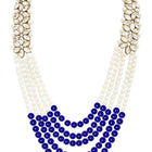Bridal Bloom Kundan & Pearl Set | Elegant Bridal Jewellery by Peora