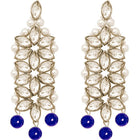 Bridal Bloom Kundan & Pearl Set | Elegant Bridal Jewellery by Peora