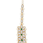 Bridal Bloom Kundan & Pearl Set | Elegant Bridal Jewellery by Peora