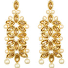Bridal Bloom Kundan & Pearl Set | Elegant Bridal Jewellery by Peora