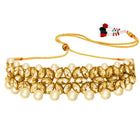 Bridal Bloom Kundan & Pearl Set - Gold