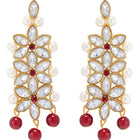 Bridal Bloom Kundan & Pearl Set | Elegant Bridal Jewellery by Peora