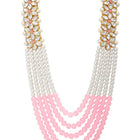 Bridal Bloom Kundan & Pearl Set | Elegant Bridal Jewellery by Peora