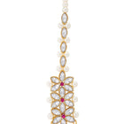 Bridal Bloom Kundan & Pearl Set | Elegant Bridal Jewellery by Peora