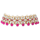 Bridal Bloom Kundan & Pearl Set | Elegant Bridal Jewellery by Peora