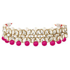 Bridal Bloom Kundan & Pearl Set | Elegant Bridal Jewellery by Peora