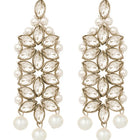 Bridal Bloom Kundan & Pearl Set | Elegant Bridal Jewellery by Peora