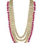 Kundan & Beads Bridal Set by Peora | Traditional Bridal Fashion Jewellery

