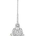 Lush Charms Kundan & Beads Bridal Set - Rhodium White