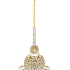 Lush Charms Kundan & Beads Bridal Set - White