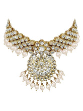 Lush Charms Kundan & Beads Bridal Set - White