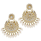 Lush Charms Kundan & Beads Bridal Set - White