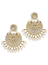 Lush Charms Kundan & Beads Bridal Set - White