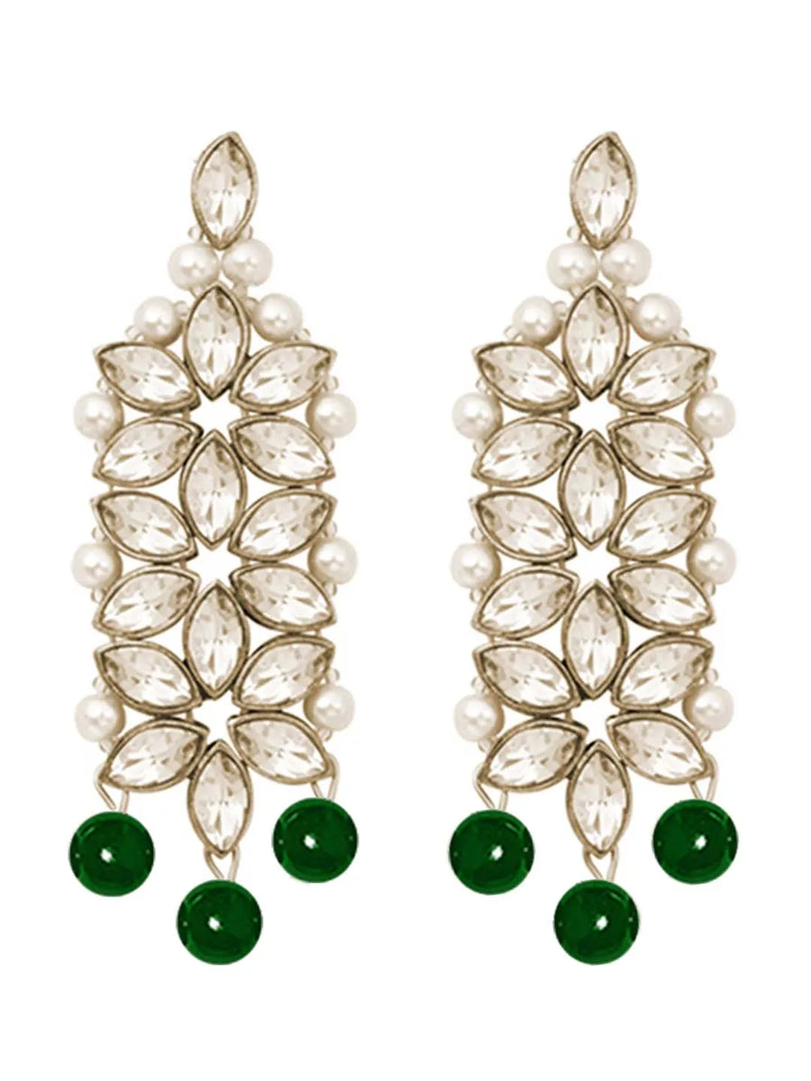 Emerald Bliss Jewellery – Radiant Green Elegance | Peora