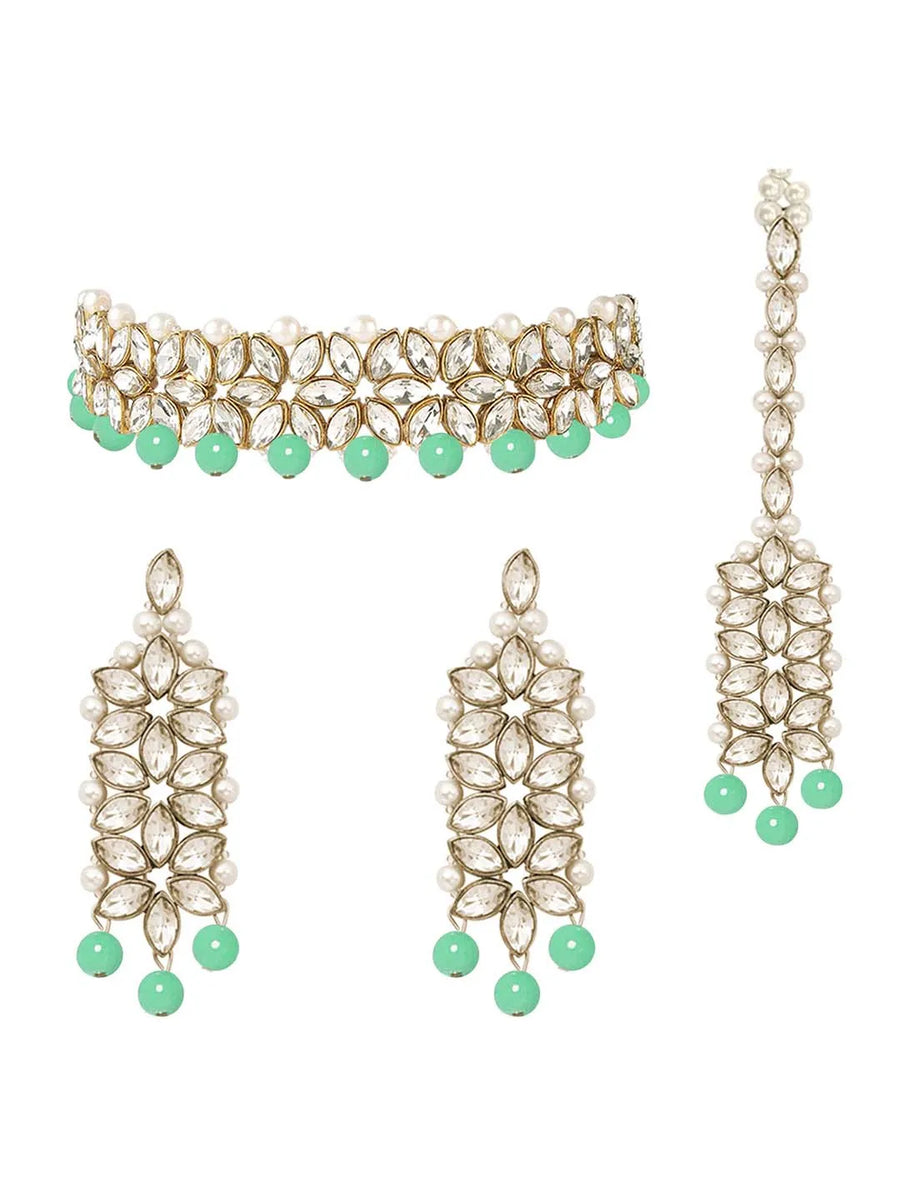 Emerald Bliss Jewellery – Radiant Green Elegance | Peora