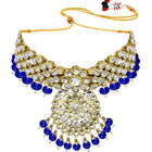 Bridal Glamour Redefined Jewellery Set - Blue