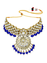Bridal Glamour Redefined Jewellery Set - Blue