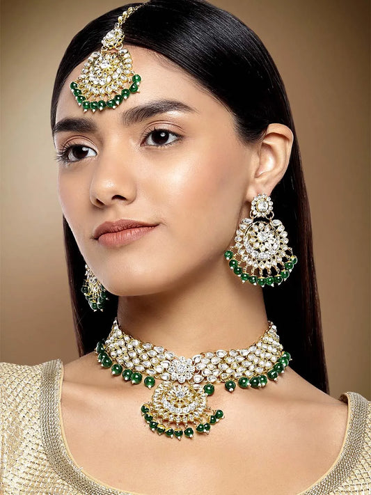 Peora Bridal Jewellery Set – Glamour Redefined for Your Big Day