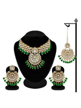 Bridal Glamour Redefined Jewellery Set - Green