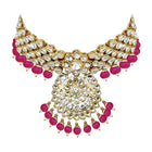 Bridal Glamour Redefined Jewellery Set - Rani Pink