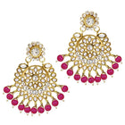 Bridal Glamour Redefined Jewellery Set - Rani Pink