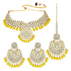 Bridal Glamour Redefined Jewellery Set - Yellow