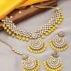 Bridal Glamour Redefined Jewellery Set - Yellow