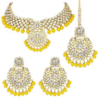 Bridal Glamour Redefined Jewellery Set - Yellow