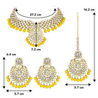 Bridal Glamour Redefined Jewellery Set - Yellow