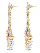 Cultural Opulence Kundan Pearl Chandbali