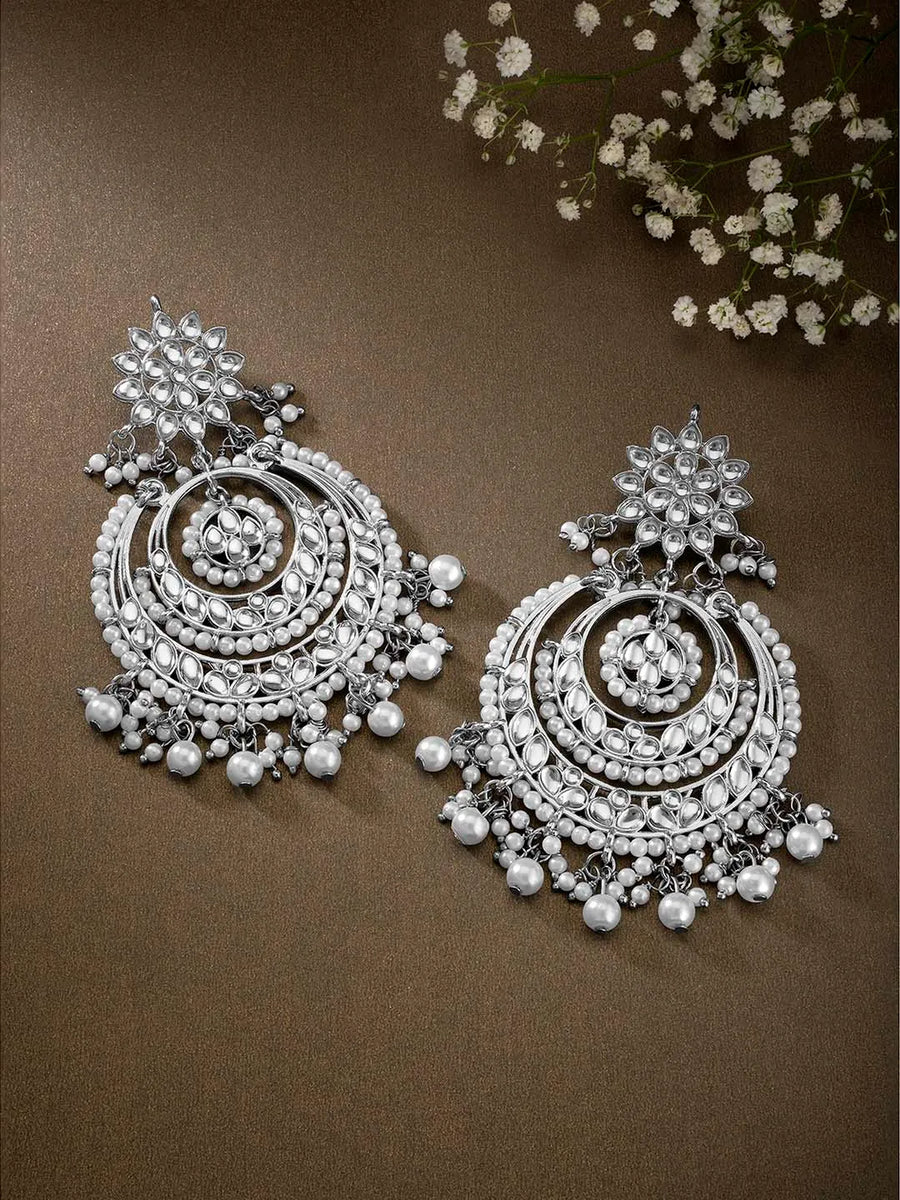 Kundan Chandbali – Exquisite Traditional Jewellery for Women | Peora