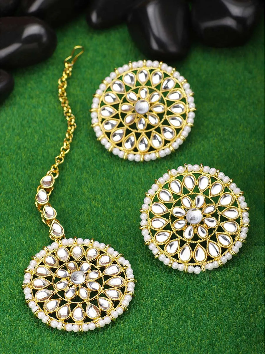 Maangtikka Set – Traditional & Elegant Bridal Jewellery | Peora

