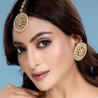 Pearl Perfection Maangtikka Set - White