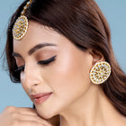Pearl Perfection Maangtikka Set - White