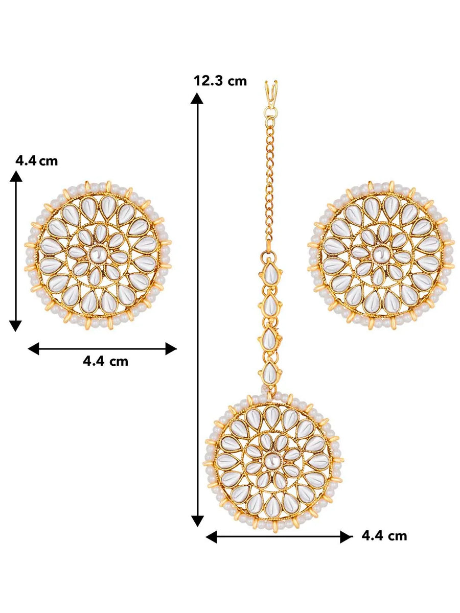 Maangtikka Set – Traditional & Elegant Bridal Jewellery | Peora

