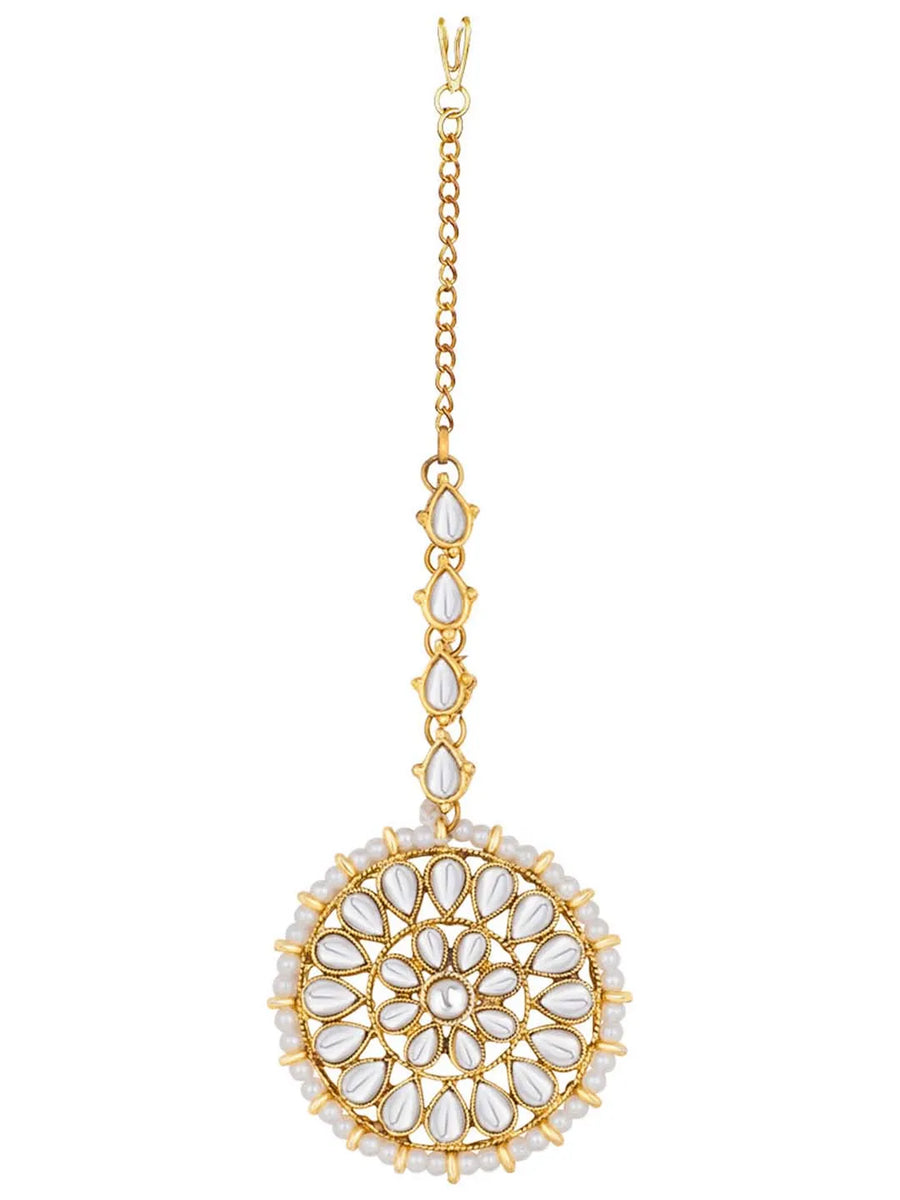 Maangtikka Set – Traditional & Elegant Bridal Jewellery | Peora

