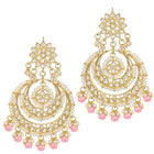 Kundan Pearl Maangtikka – Elegant Bridal Forehead Jewellery | Peora

