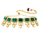 Radiant Kundan Stone Choker Set