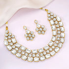 Crystal Studded Layered Necklace