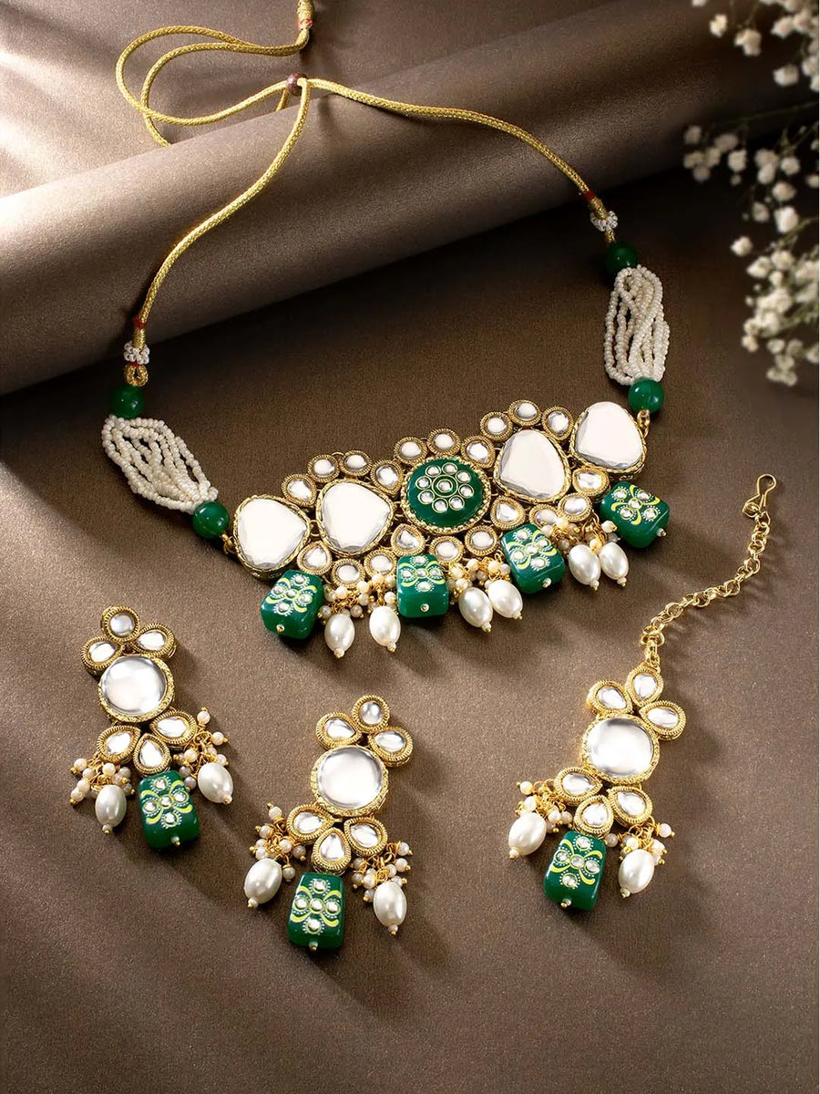 Glow Choker Set Online | Radiant & Stylish Designs – Peora