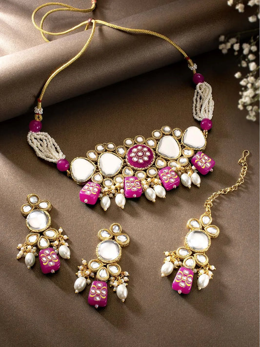 Glow Choker Set Online | Radiant & Stylish Designs – Peora