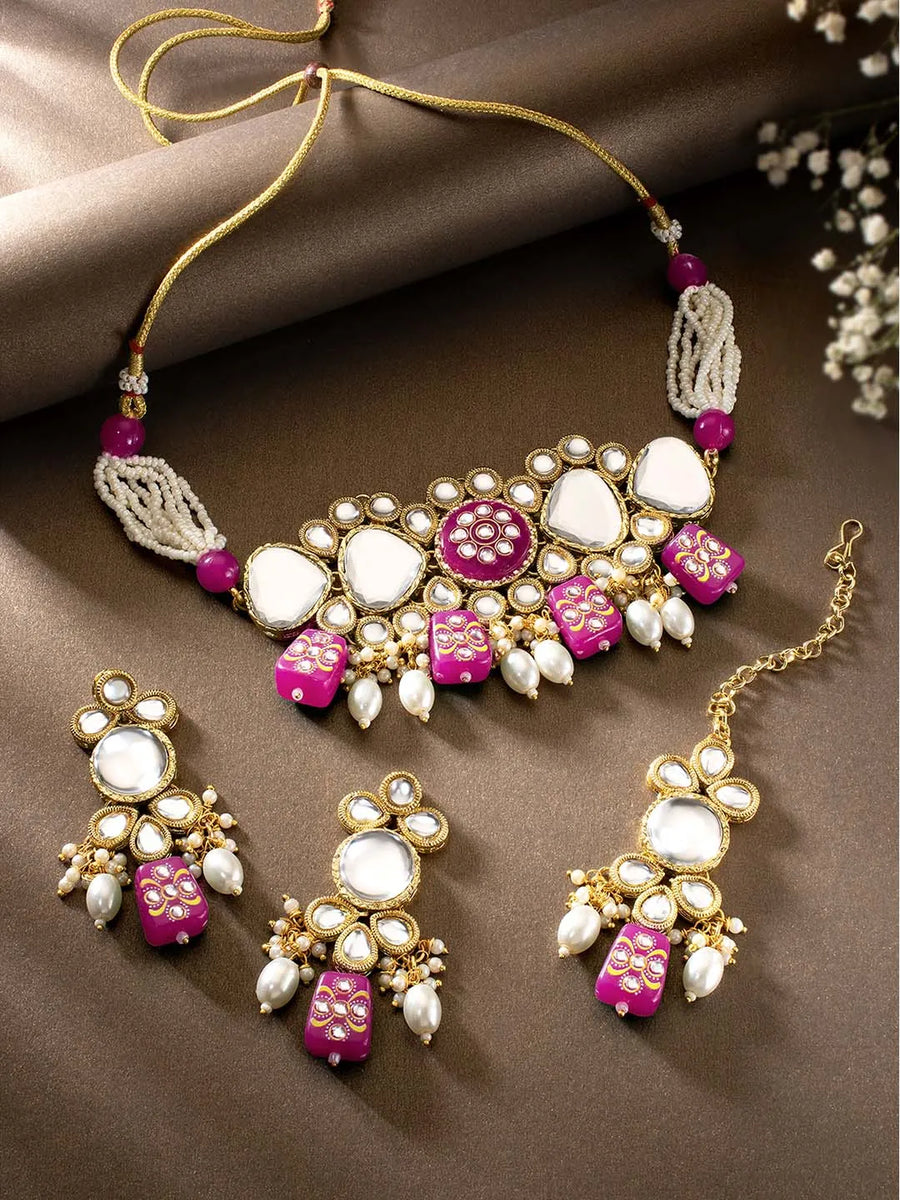 Glow Choker Set Online | Radiant & Stylish Designs – Peora