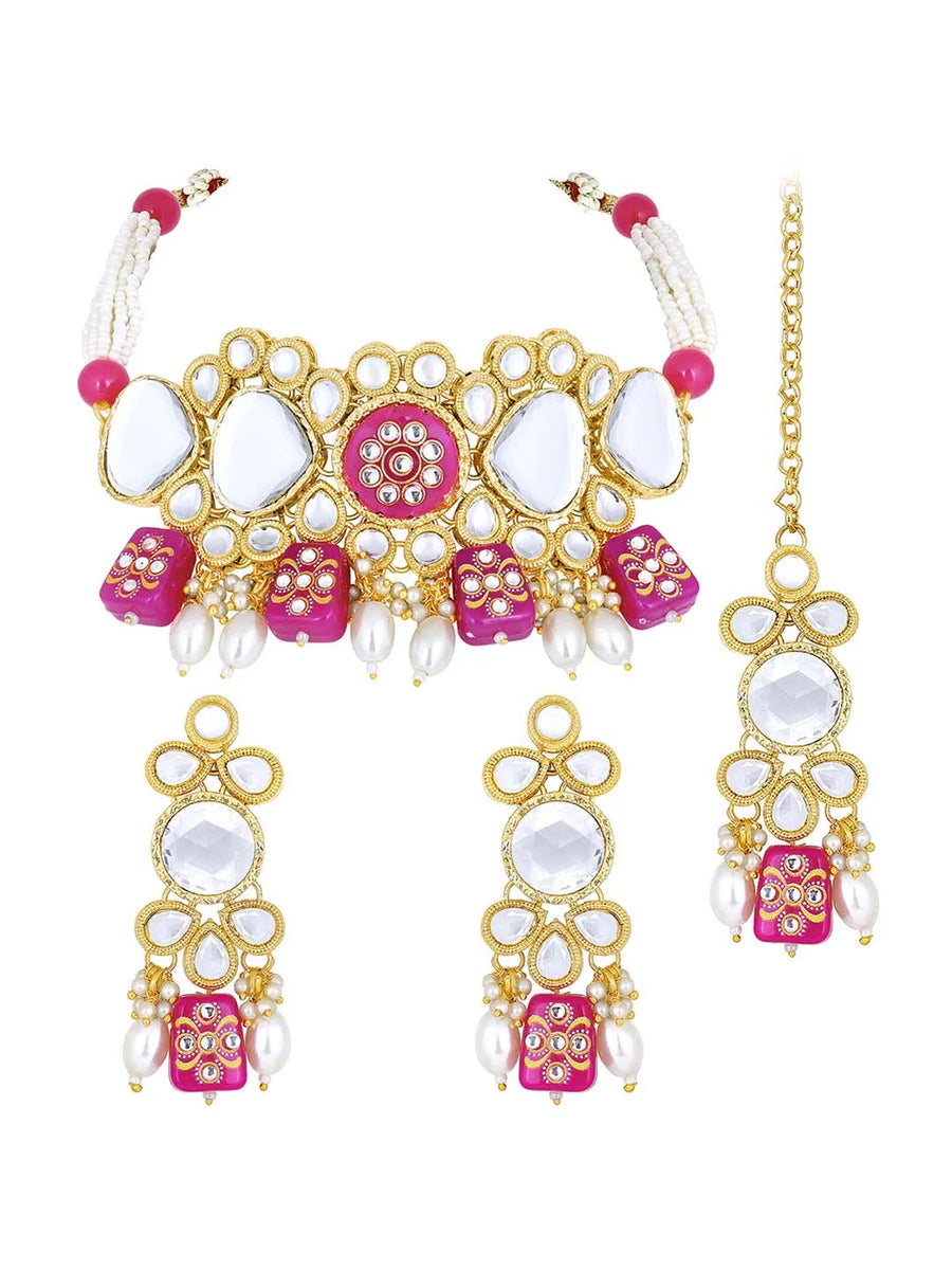Glow Choker Set Online | Radiant & Stylish Designs – Peora