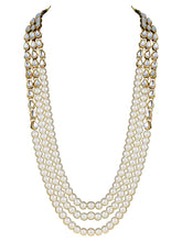 Radiant Strings Pearl Long Necklace Set