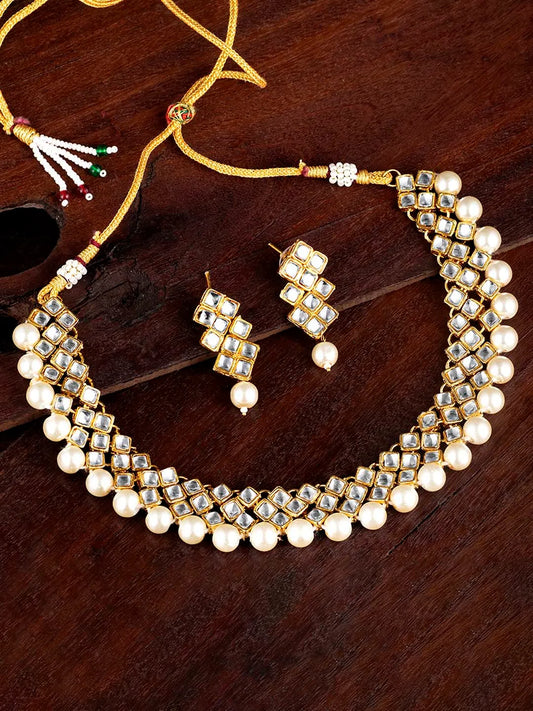 Kundan Necklace Set | Peora Jewellery – Royal Heritage Craftsmanship