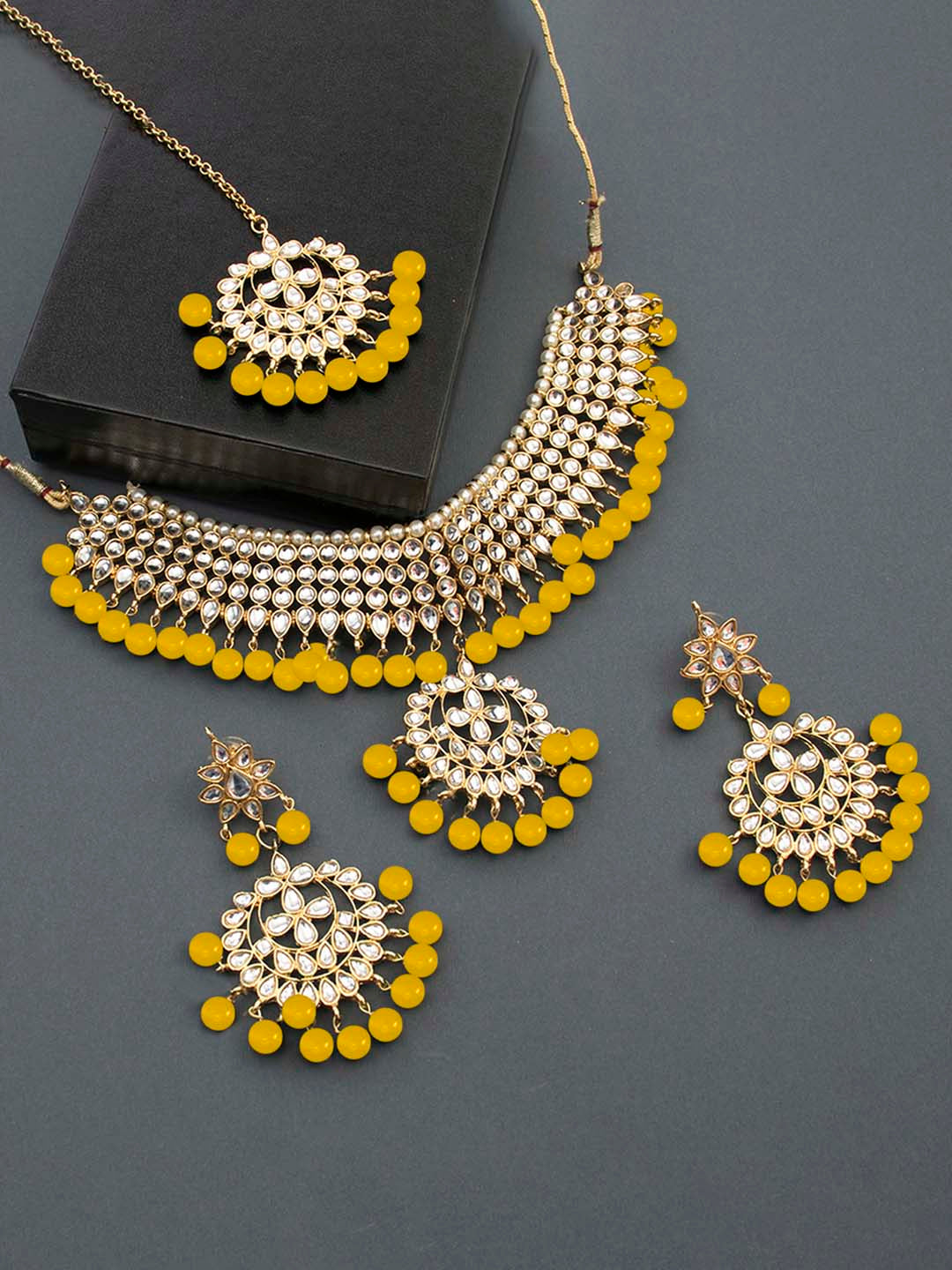 Sunny Elegance Choker Necklace Set