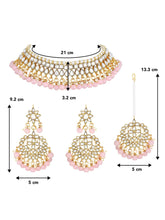 Pink Marvel Kundan Choker Set