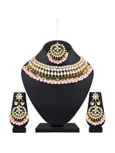 Pink Marvel Kundan Choker Set