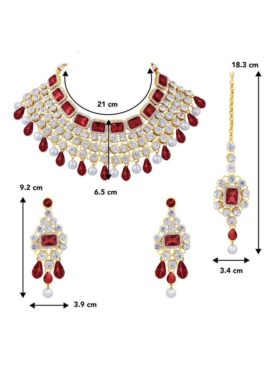 Crystal Choker Set Online | Sparkling & Elegant Designs – Peora