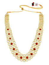 Celebrity Influence Anushka Sharma's Maroon Kundan Necklace Set